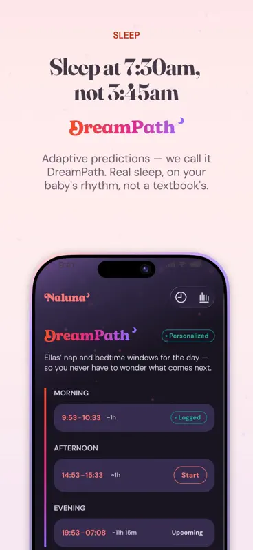 Naluna: Baby Tracker & Guide screenshot 2 of 7