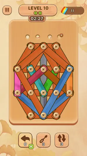 Wood Nuts & Bolts – Pin Puzzle screenshot 4