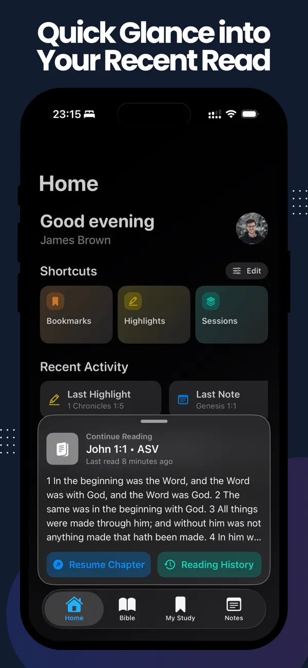 #5. Bible Native (iOS) โดย: Francis Obiekwe