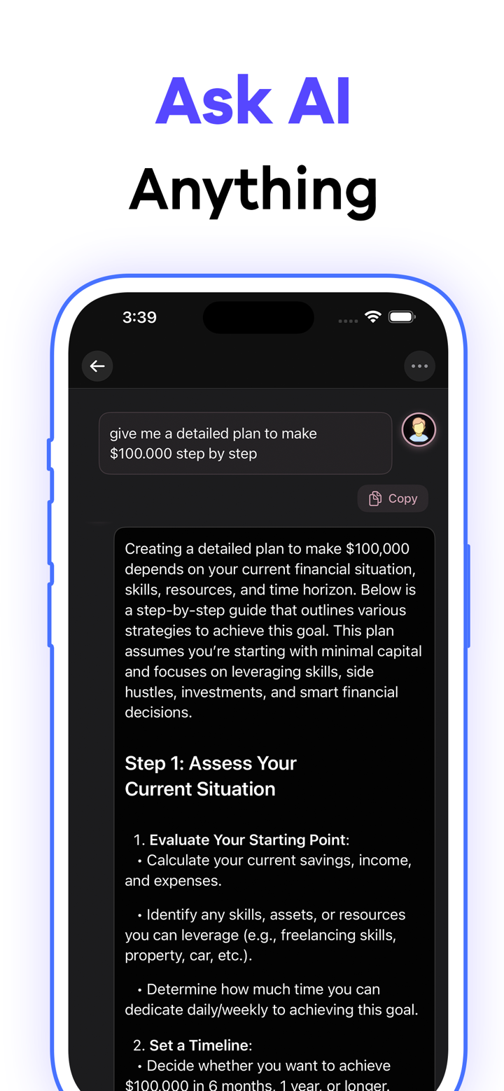 AI Chat Assistant - Vexa AI screenshot 1