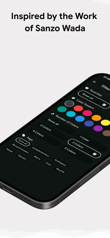 Wada's Dictionary of Colors screenshot 2 of 5