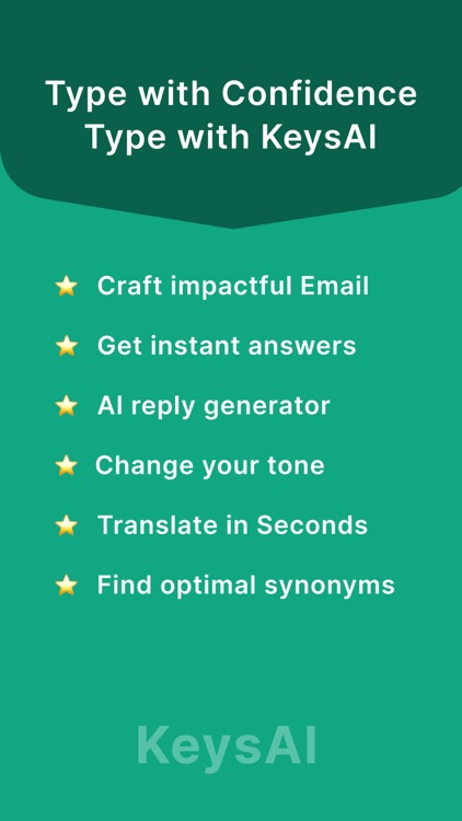 Grammar AI Keyboard: KeysAI screenshot-7