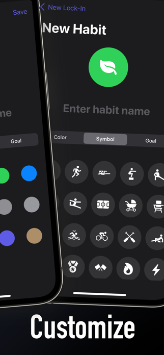Lock in - Habit tracker Screenshot 3 of 6