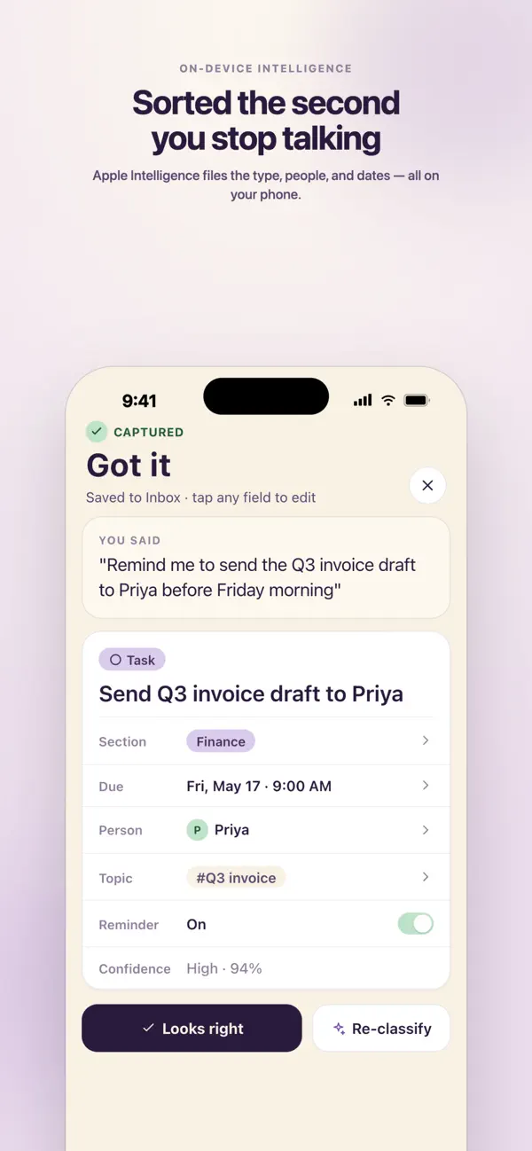 Screenshot #2 pour Meemo Assistant