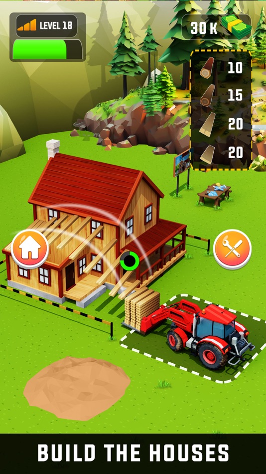 #4. Idle Lumber Harvester Mill 3D (iOS) 由: Frigate Games