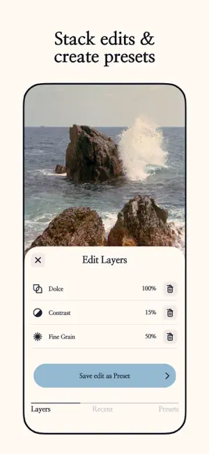 Setty: Photo Editor & Filters iPhone screenshot 6