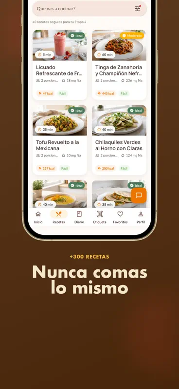 NefroChef: Dieta y Recetas screenshot 2 of 5