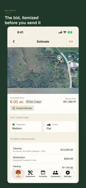 MulchDeck: Land Clearing screenshot 1