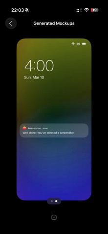 Mock me a Push screenshot