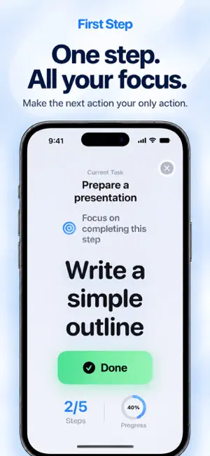 First Step: AI Task Planner screenshot 3