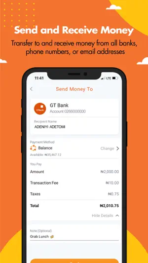 Paga - Send, Pay, and Bank screenshot 2