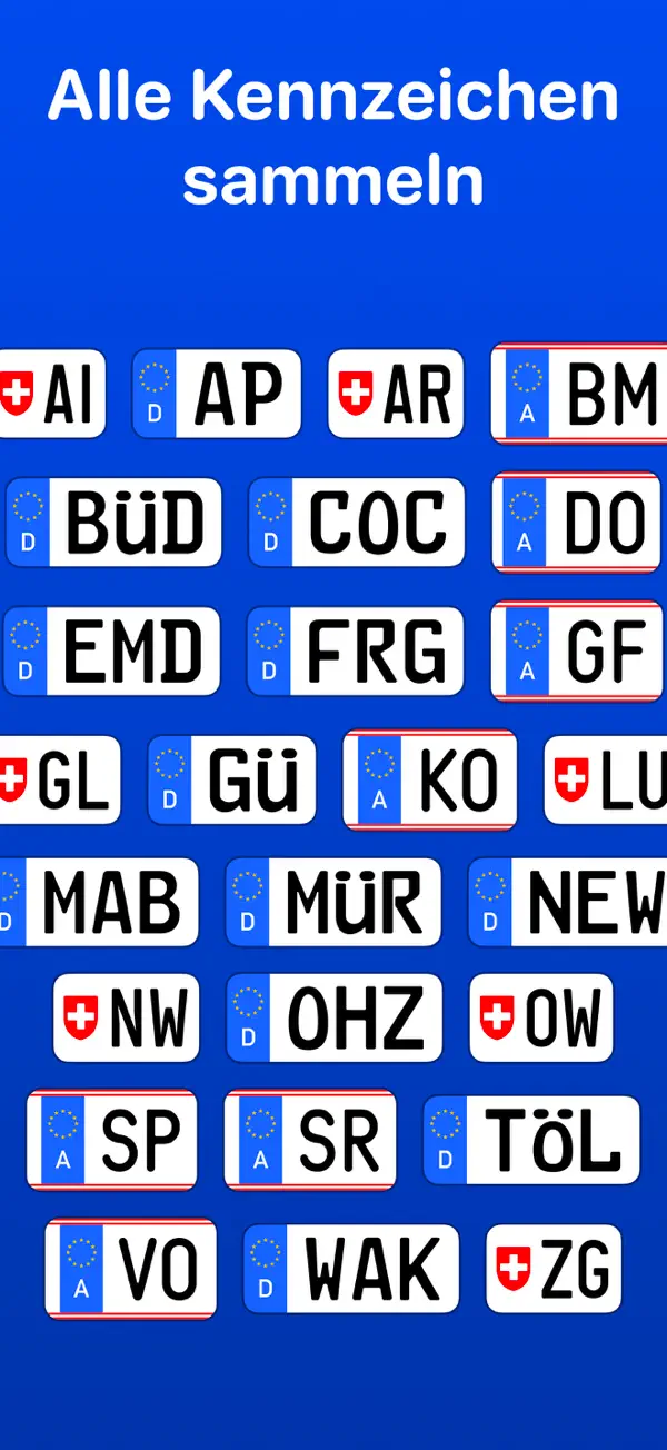 Kennzeichen sammeln Wiki iPhone App Screenshot 10 – Nachschlagewerke