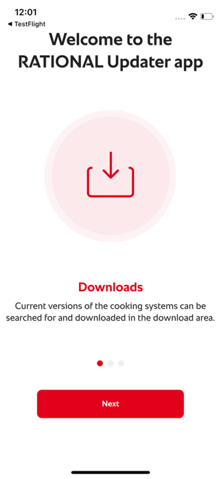 RATIONAL Updater Screenshot 1 of 4