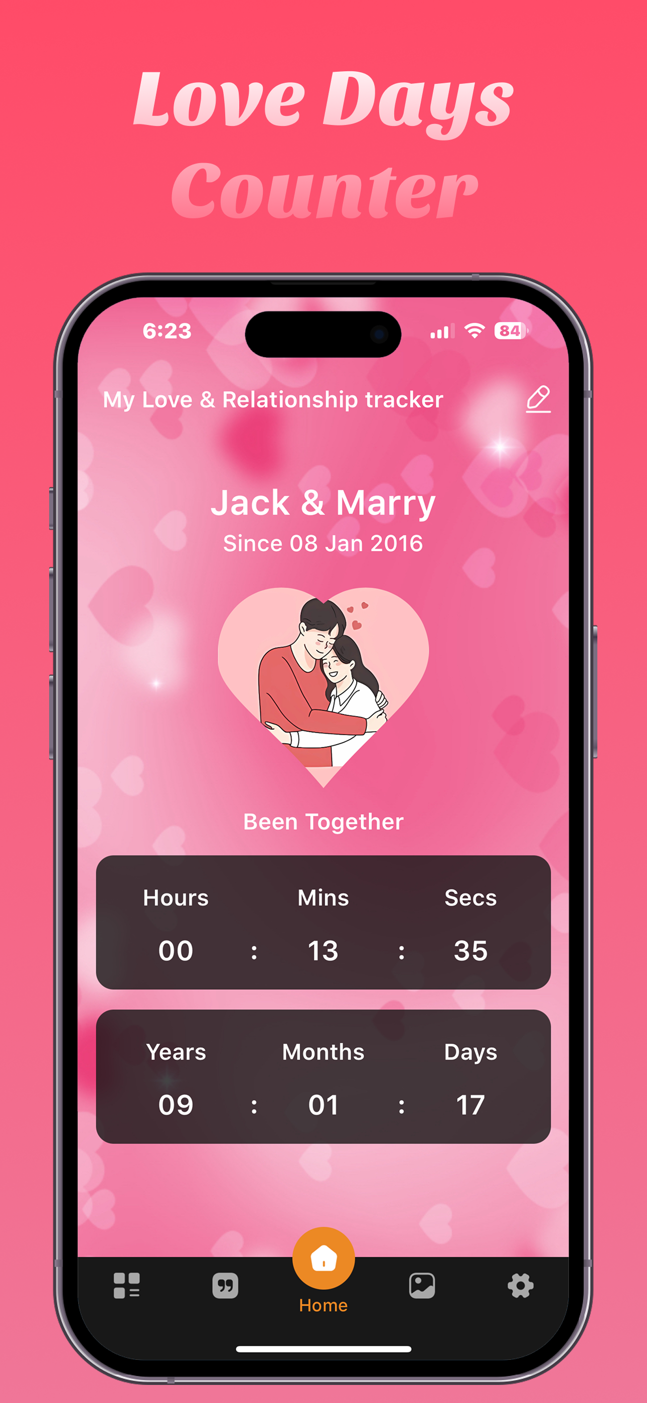 Love Tracker: Day Counter