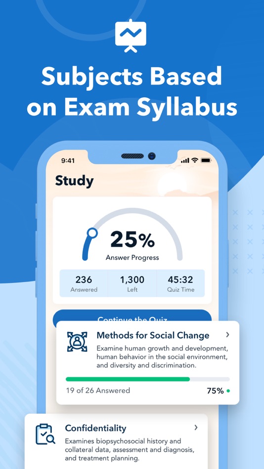 #3. ASWB Social Work Test Prep (iOS) di: Edu Prep
