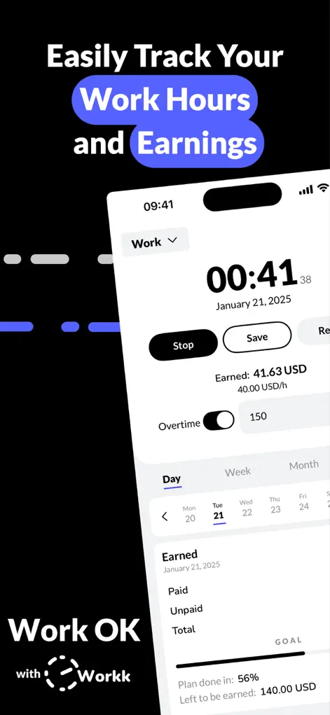 Workk — Work OK - Finance App | MWM