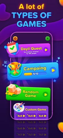 Color Quest: Hidden Tile Codes Screenshot 2 of 3