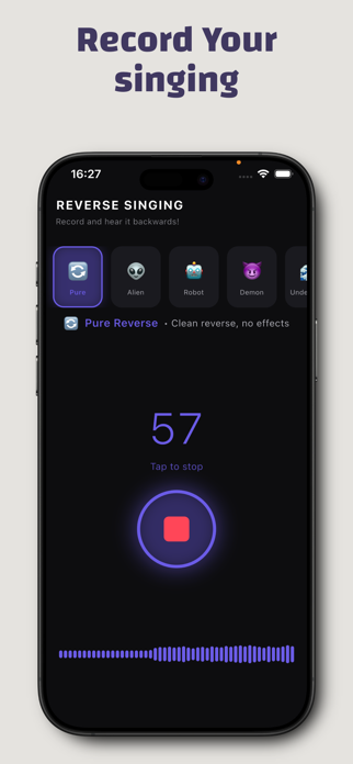 Reverse Singing - Fliplay Screenshot 2 of 5