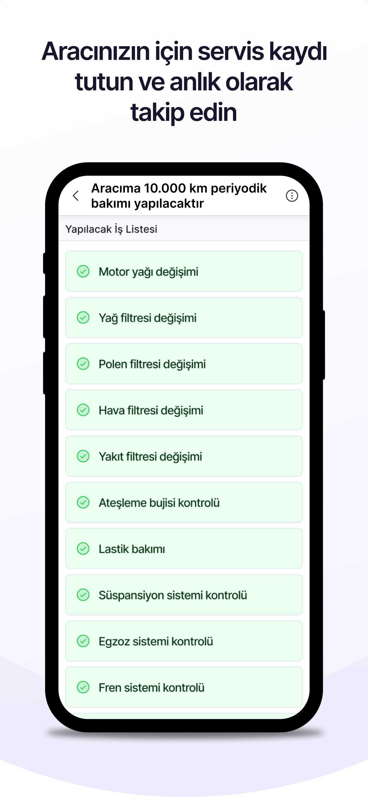 SuperOtoApp: Garantili Servis