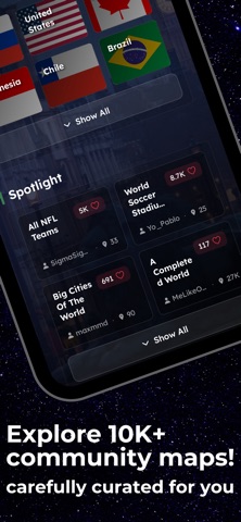 WorldGuessr iPhone screenshot