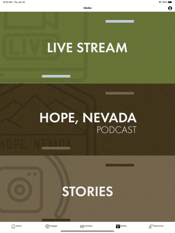 Sparks Christian Fellowship iPad screenshot 3 - Lifestyle app