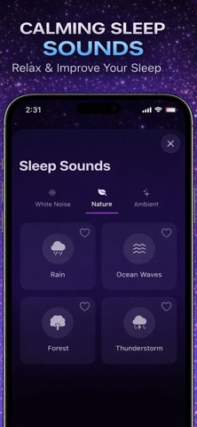 Lucid: Sleep Tracker & Sounds screenshot