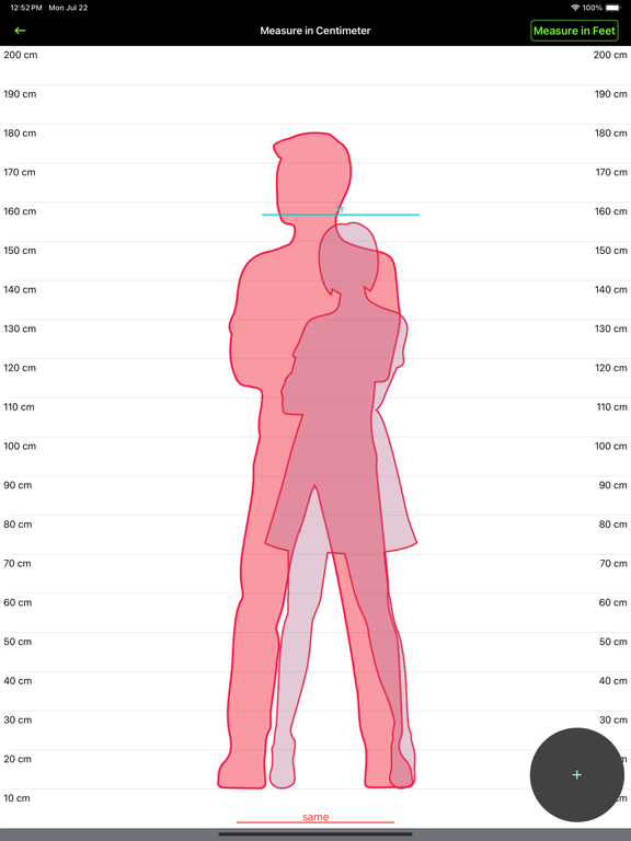 Screenshot #5 pour Height Comparison: Hikaku