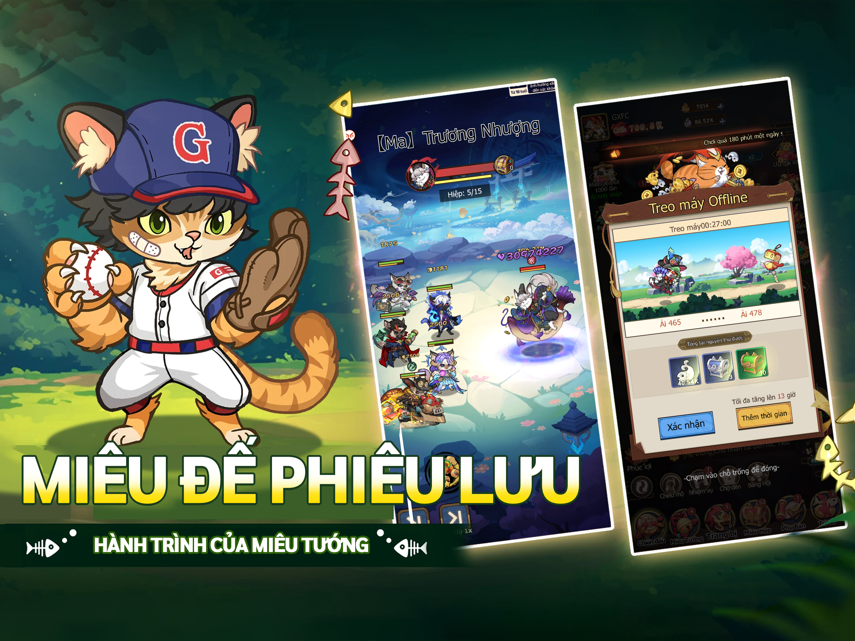 Miêu Đế Tam Quốc-Idle Game