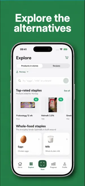 Optimally: Food Scanner screenshot 4