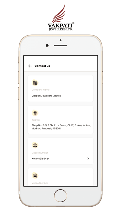 Vakpati Jewellers Screenshot