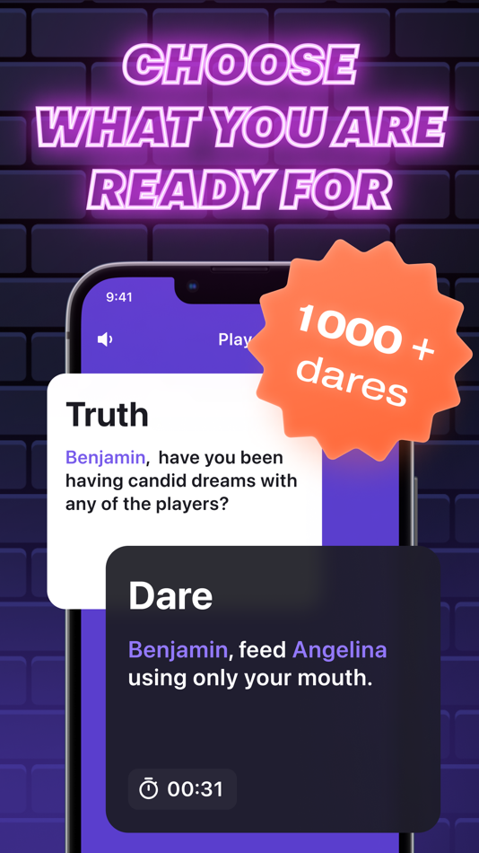 #3. Truth or Dare-Dirty Party Game (iOS) 由: Wachanga Inc.