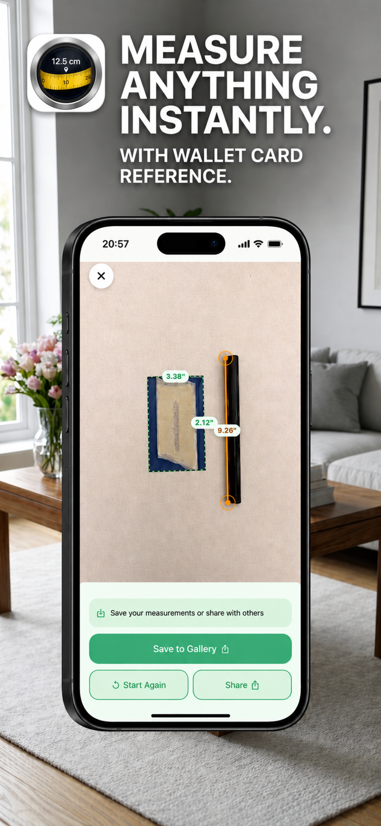 Ruler App: Photo Tape Measure