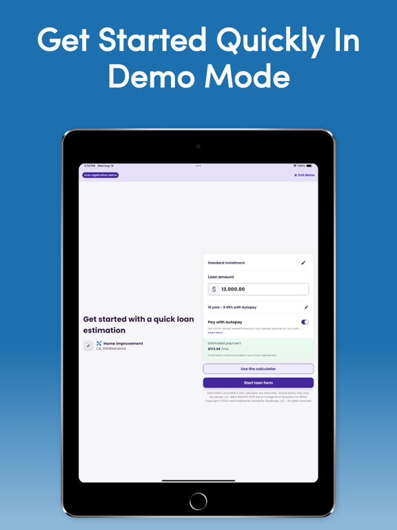 GoodLeap Pros iPad screenshot 6 - Finance app
