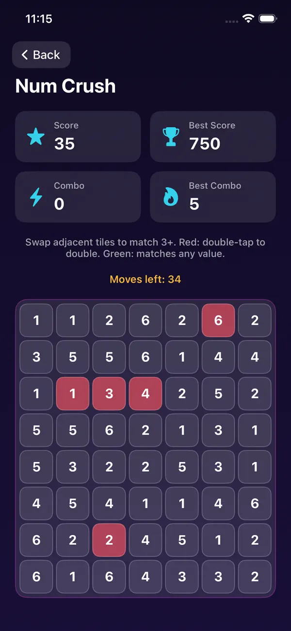 #4. Plusnumx (iOS) By: Kevin Eason Stone Tharp