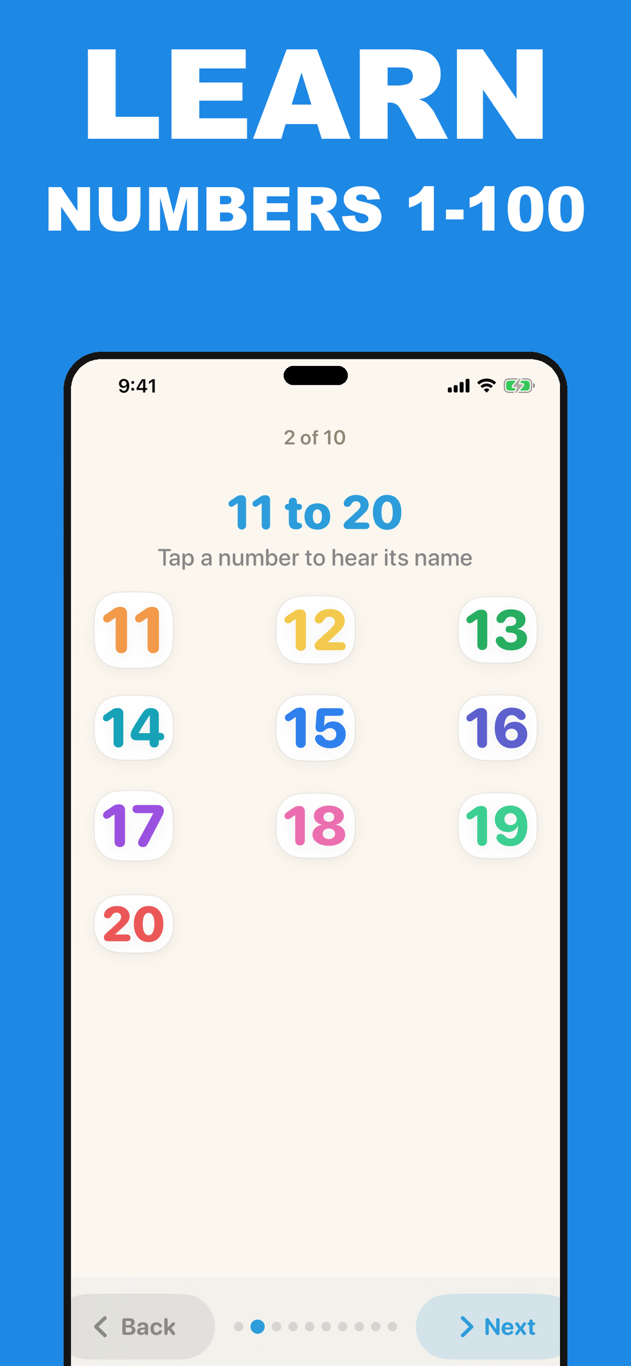 Counting 1 to 100 for Kids screenshot 6