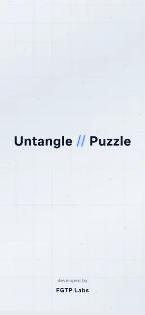 Untangle: Line Brain Puzzle screenshot 1