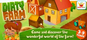 Dirty Farm: Kids Animal Games screenshot #2 for iPhone