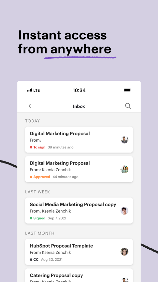 #3. PandaDoc - Create & Send docs (iOS) 由: Quote Roller Inc.