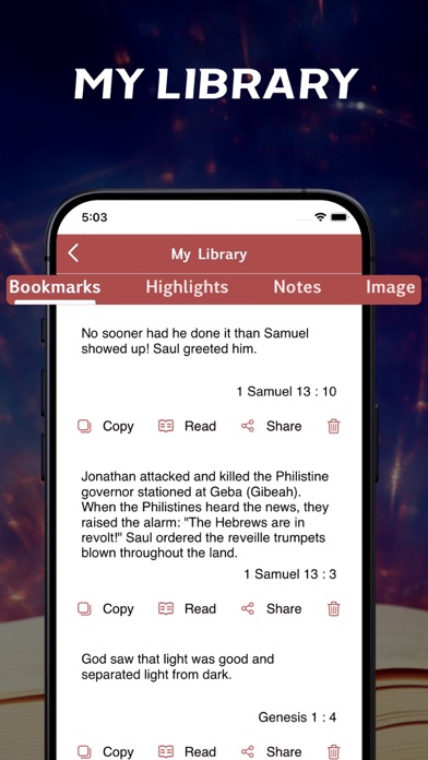 Message Bible Screenshot