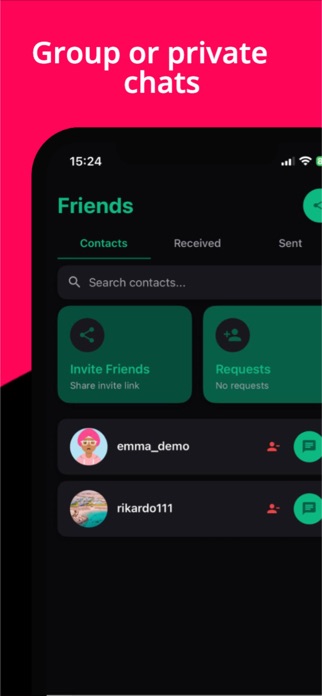 Talks - Private Chat Screenshot 5 of 5