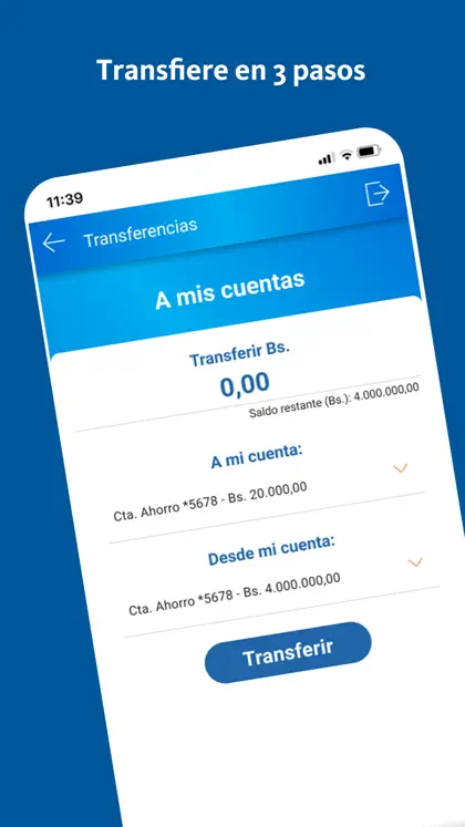Capture d'écran 5 sur 6 de Mercantil Banco