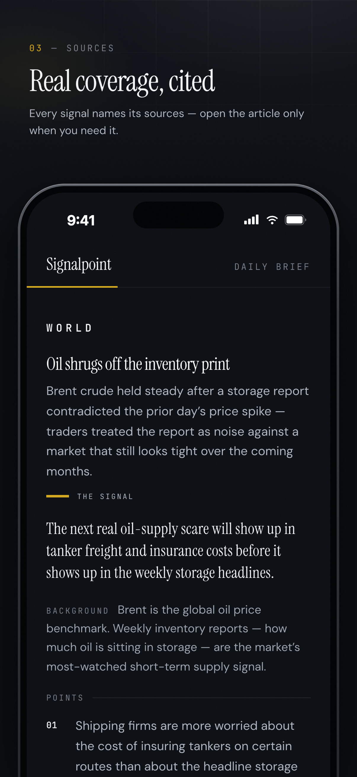 Signalpoint News screenshot 3