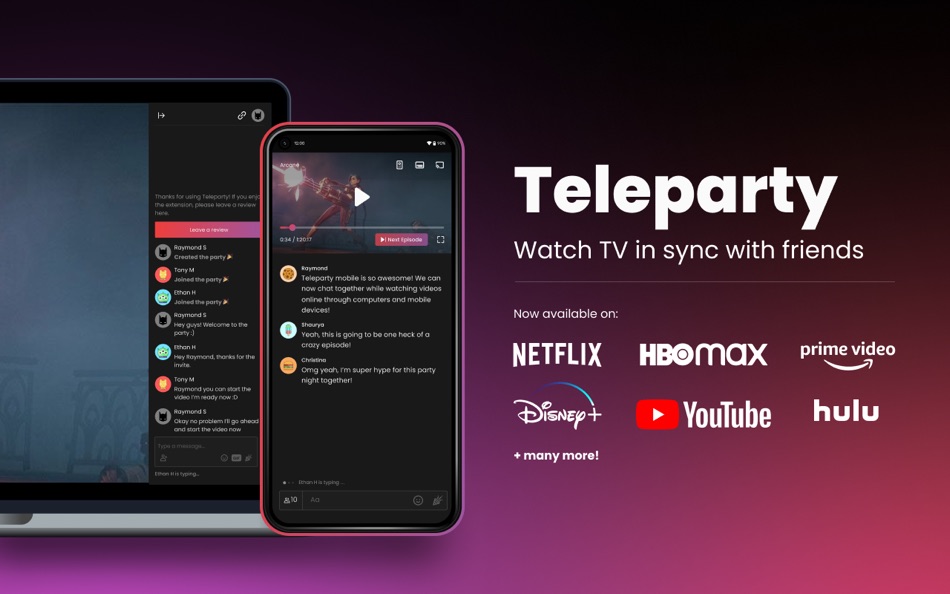 Teleparty - Watch TV Together - 4.6.1 - (macOS)