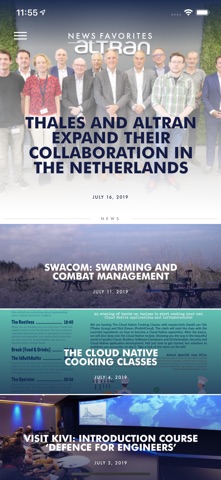 Thales Connect screenshot