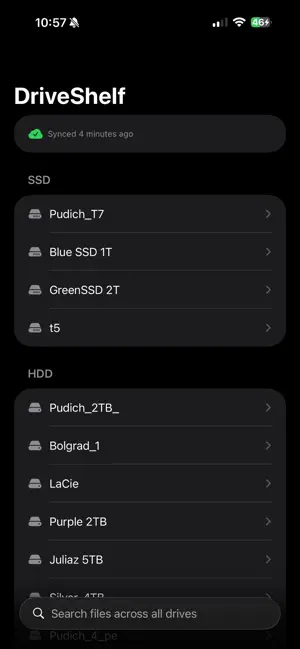 DriveShelf screenshot 1