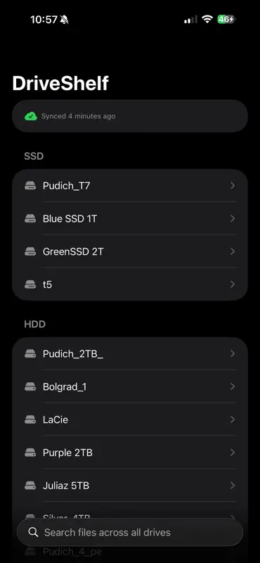 DriveShelf screenshot 1 of 2