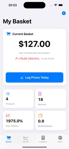 Real Inflation screenshot