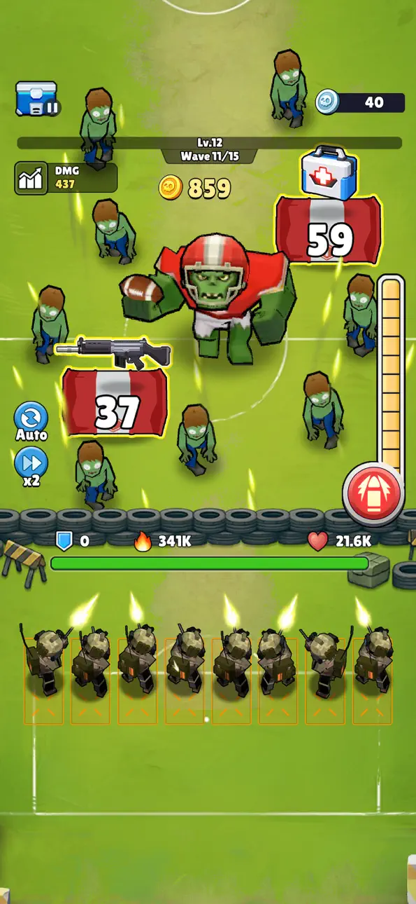 Undead Siege Hack screenshot 3 - iOS game interface