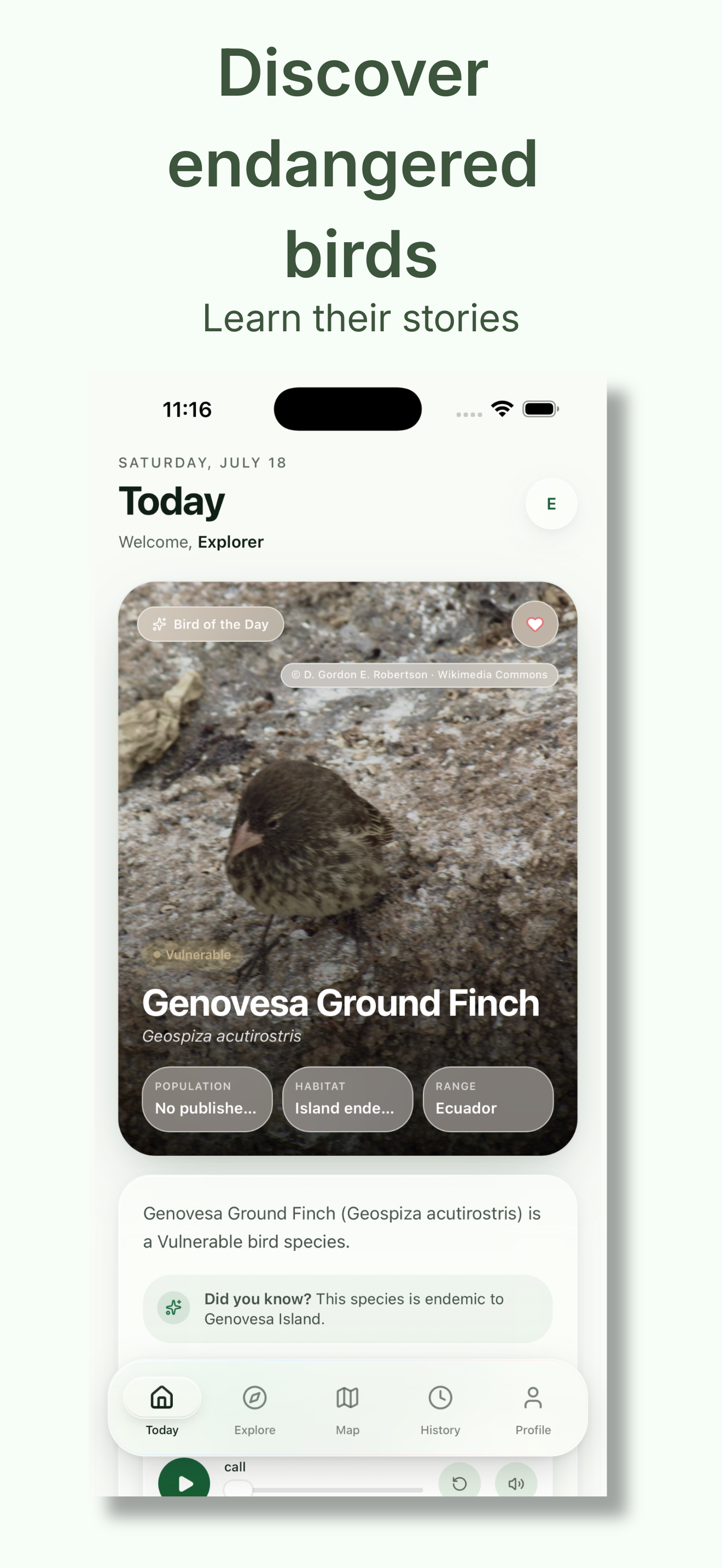 Bird-AR: Endangered Bird Radar screenshot 3