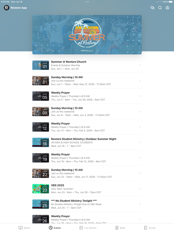 Screenshot #5 pour Restore Church, Inc.